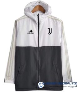 adidas Rompevientos Juventus  Equipación 2023 2024 Blanco Negro