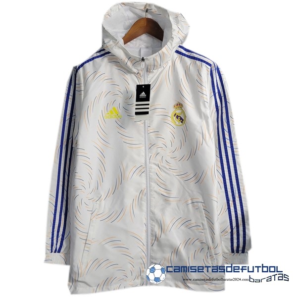 adidas Rompevientos Real Madrid 21 22 I Blanco
