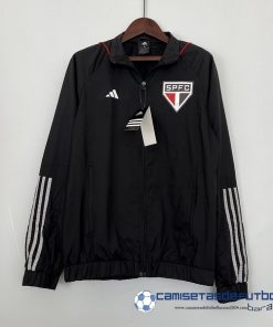 adidas Rompevientos São Paulo  Equipación 2023 2024 Negro