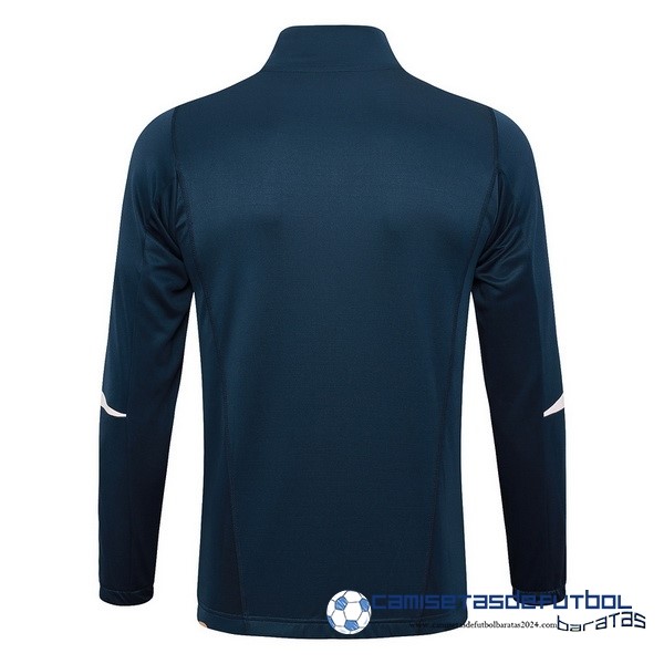 adidas Ropa Deportiva Con Cremallera Larga Ajax Equipación 2023 2024 Azul Marino Rosa - Image 2