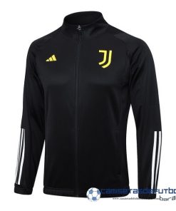 adidas Ropa Deportiva Con Cremallera Larga Juventus Equipación 2023 2024 Negro Blanco Amarillo
