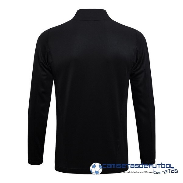 adidas Ropa Deportiva Con Cremallera Larga Juventus Equipación 2023 2024 Negro Blanco Amarillo - Image 2