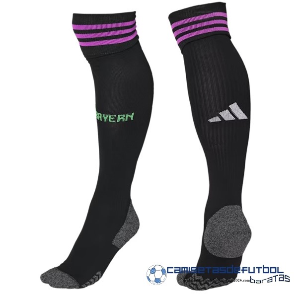 adidas Segunda Calcetines Bayern Múnich Equipación 2023 2024 Negro
