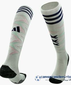 adidas Segunda Calcetines Niños Ajax  Equipación 2023 2024 Blanco