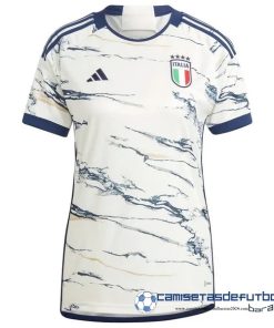 adidas Segunda Camiseta Mujer Italia  Equipación 2023 Blanco