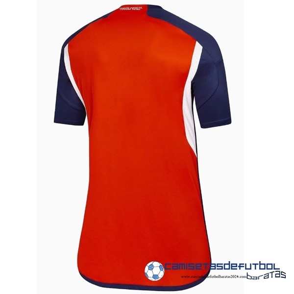adidas Segunda Camiseta Mujer Universidad De Chile Equipación 2023 2024 Rojo - Image 2