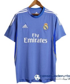 adidas Segunda Camiseta Real Madrid Retro Equipación 2013 2014 Azul