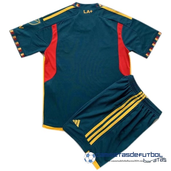 adidas Segunda Conjunto De Hombre Los Angeles Galaxy Equipación 2023 2024 Verde - Image 2