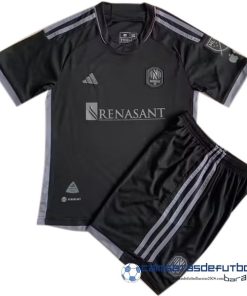 adidas Segunda Conjunto De Niños Nashville Equipación 2023 2024 Negro
