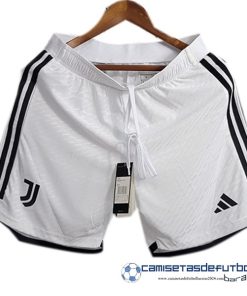 adidas Segunda Jugadores Pantalones Juventus Equipación 2023 2024 Blanco