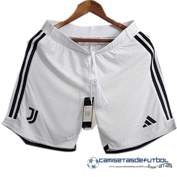 adidas Segunda Jugadores Pantalones Juventus Equipación 2023 2024 Blanco