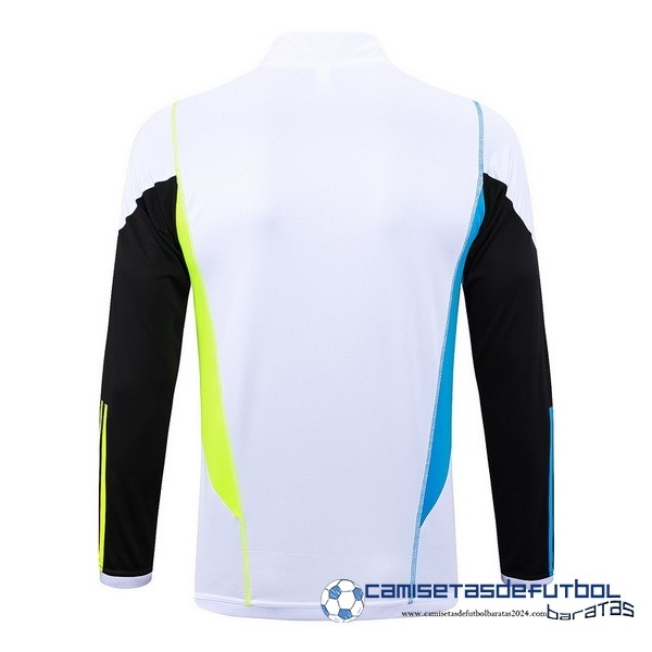 adidas Sudadera Entrenamiento Arsenal Equipación 2023 2024 Blanco Negro Amarillo - Image 2