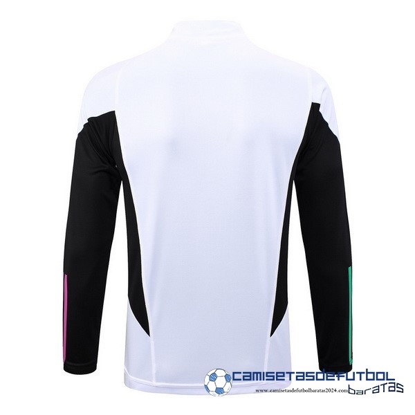 adidas Sudadera Entrenamiento Bayern Múnich Equipación 2023 2024 Blanco Negro Purpura - Image 2