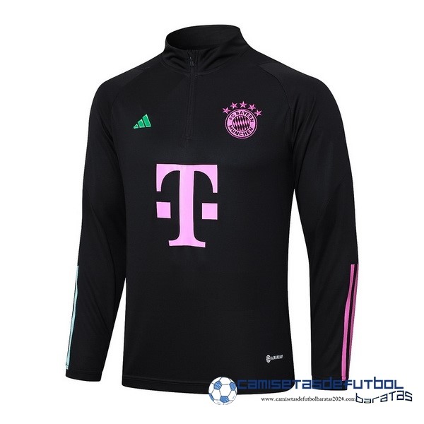 adidas Sudadera Entrenamiento Bayern Múnich Equipación 2023 2024 Negro Purpura