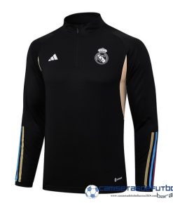 adidas Sudadera Entrenamiento Real Madrid Equipación 2023 2024 Negro Amarillo