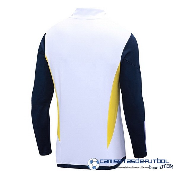 adidas Sudadera Entrenamiento Real Madrid Equipación 2023 2024 Blanco - Image 2