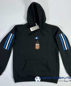 adidas Sudaderas Con Capucha Argentina  Equipación 2023 II Negro