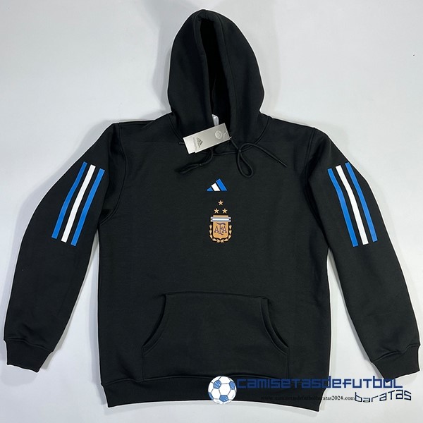 adidas Sudaderas Con Capucha Argentina Equipación 2023 II Negro