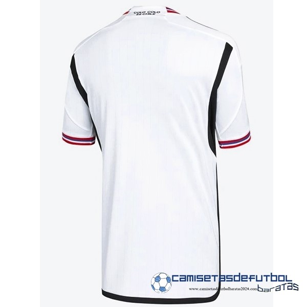 adidas Tailandia Casa Camiseta Colo Colo Equipación 2023 2024 Blanco - Image 2