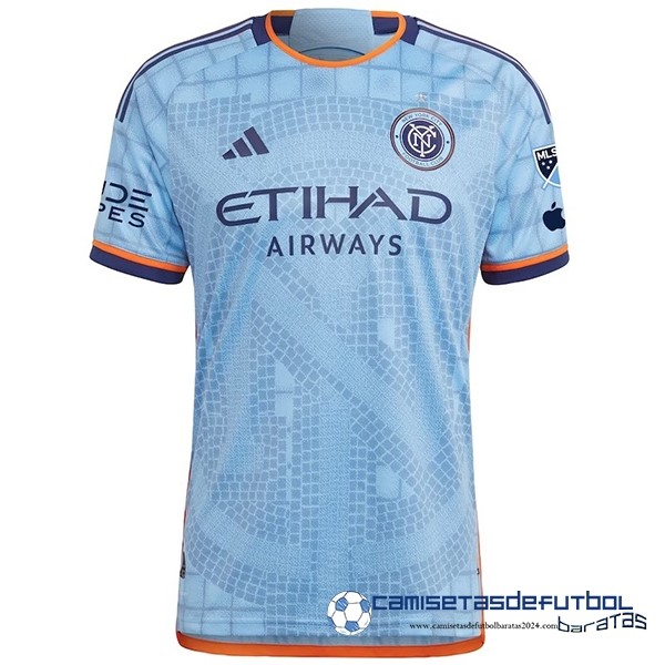 adidas Tailandia Casa Camiseta New York City Equipación 2023 2024 Azul