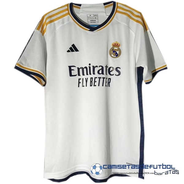 adidas Tailandia Casa Concepto Camiseta Real Madrid  Equipación 2023 2024 Blanco