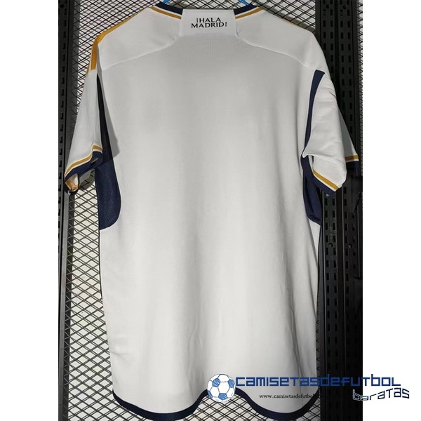 adidas Tailandia Casa Concepto Camiseta Real Madrid  Equipación 2023 2024 Blanco - Image 2