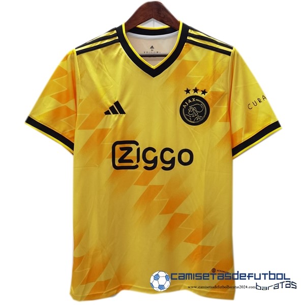 adidas Tailandia Concepto Segunda Camiseta Ajax  Equipación 2023 2024 Amarillo