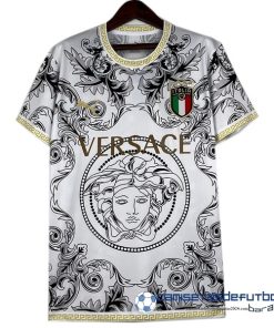 adidas Tailandia Especial Camiseta Italia  Equipación 2023 Blanco Negro