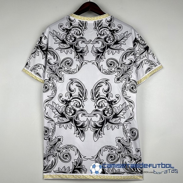 adidas Tailandia Especial Camiseta Italia  Equipación 2023 Blanco Negro - Image 2