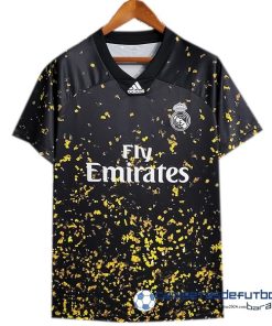 adidas Tailandia Especial Camiseta Real Madrid 2019 2020 Negro Amarillo