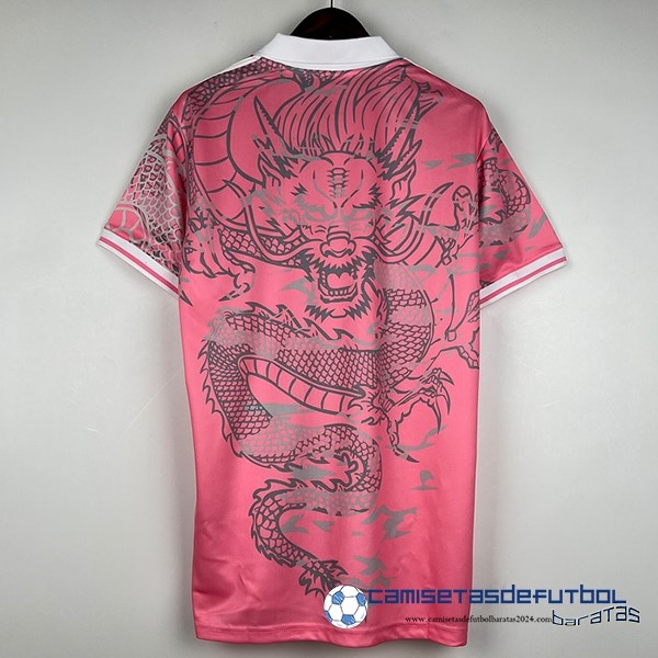 adidas Tailandia Especial Camiseta Real Madrid Equipación 2023 2024 Rosa Blanco - Image 2