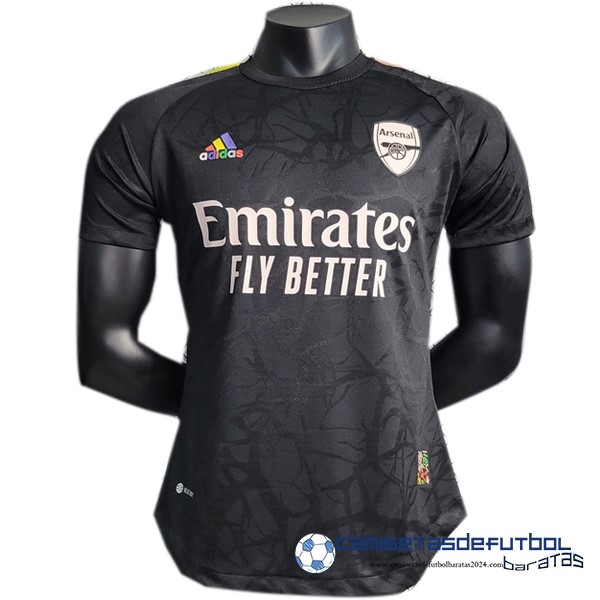 adidas Tailandia Especial Jugadores Camiseta Arsenal  Equipación 2023 2024 Negro
