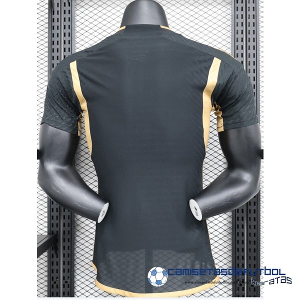 adidas Tailandia Especial Jugadores Camiseta Real Madrid Equipación 2023 2024 Negro II Amarillo - Image 2