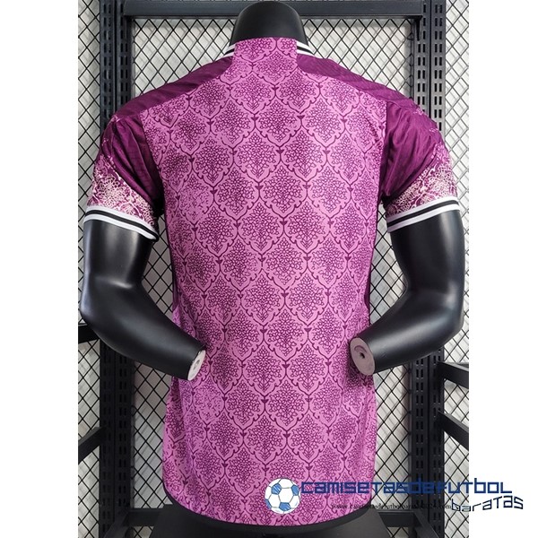 adidas Tailandia Especial Jugadores Camiseta Real Madrid  Equipación 2023 2024 Rosa Purpura - Image 2