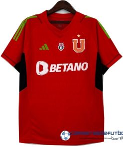 adidas Tailandia Portero Camiseta Universidad De Chile Equipación 2023 2024 Rojo