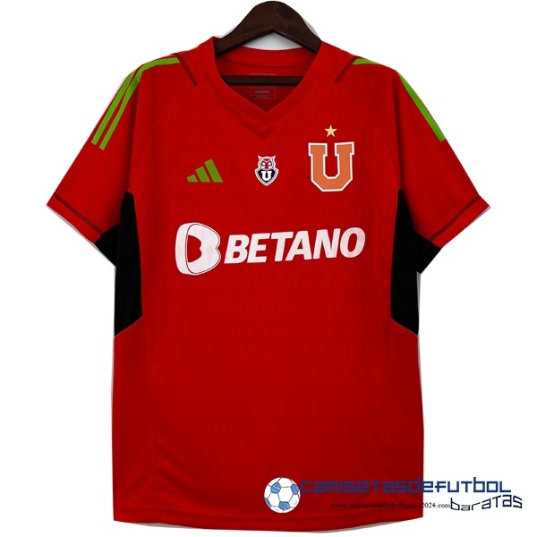 adidas Tailandia Portero Camiseta Universidad De Chile  Equipación 2023 2024 Rojo