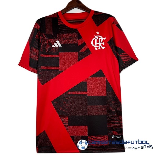 adidas Tailandia Previo al partido Camiseta Flamengo  Equipación 2023 2024 Rojo