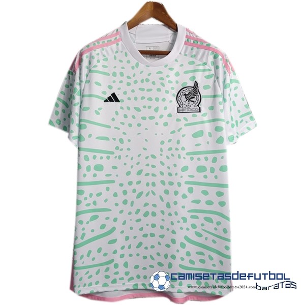 adidas Tailandia Previo al partido Camiseta Mexico  Equipación 2023 Blanco Verde