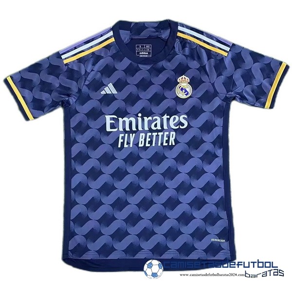adidas Tailandia Segunda Camiseta Real Madrid  Equipación 2023 2024 Azul