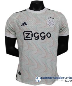adidas Tailandia Segunda Jugadores Camiseta Ajax Equipación 2023 2024 Blanco