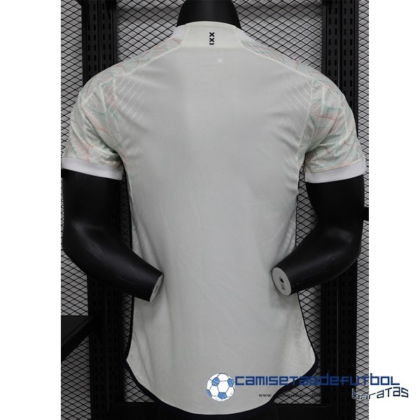 adidas Tailandia Segunda Jugadores Camiseta Ajax Equipación 2023 2024 Blanco - Image 2
