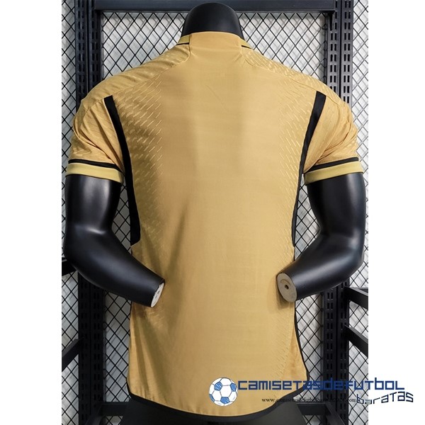 adidas Tailandia Tercera Jugadores Camiseta Real Madrid Equipación 2023 2024 Amarillo - Image 2