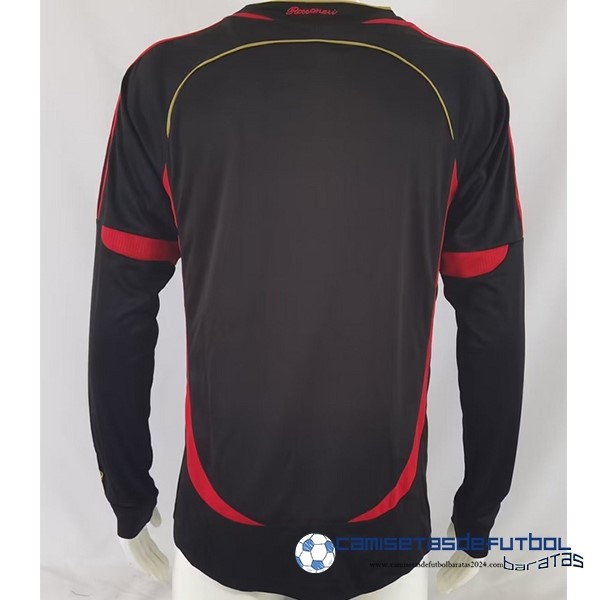 adidas Tercera Camiseta Manga Larga AC Milan Retro 2006 2007 Negro - Image 2