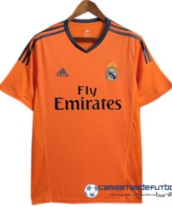 adidas Tercera Camiseta Real Madrid Retro Equipación 2013 2014 Naranja
