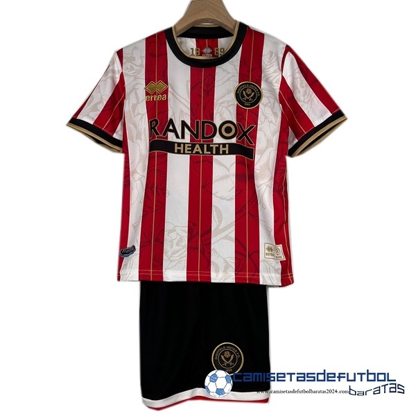 errea Especial Camiseta Conjunto De Niños Sheffield United 2022 Equipación 2023 Rojo