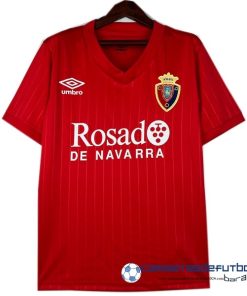 umbro Casa Camiseta Osasuna Retro Equipación 1987 1988 Rojo