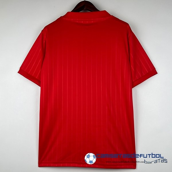 umbro Casa Camiseta Osasuna Retro Equipación 1987 1988 Rojo - Image 2