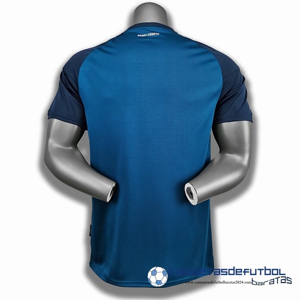 umbro Segunda Camiseta Derby County Retro Equipación 2020 2021 Azul - Image 2