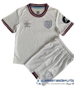 umbro Segunda Conjunto De Niños West Ham United Equipación 2023 2024 Blanco
