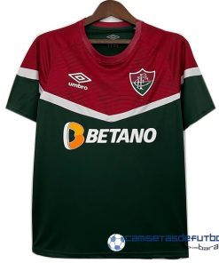 umbro Tailandia Previo al partido Camiseta Fluminense 2022 Equipación 2023 Rojo Verde